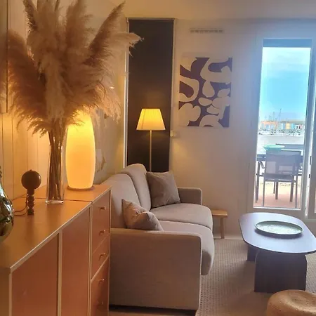 Appartement T3 Port-barcarès Panorama Mer&terrasse